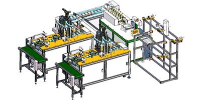 全力支吃欹敌疫情│不朽情缘精机高端平面耳挂式口罩全自动机械如期上线