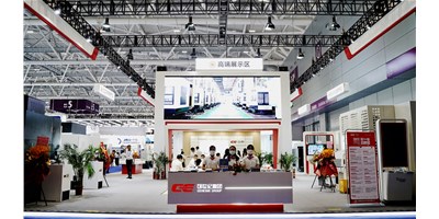 全系“电主轴”新品璀璨登。2022 ITES深圳工业展首日，创世纪新品颁布会成功进行！